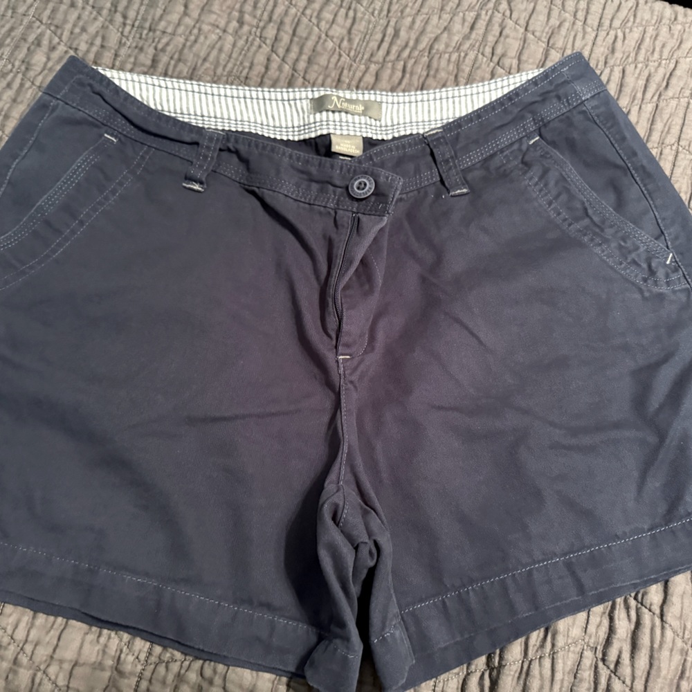 Women’s Natural Reflections size 14 navy shorts. Gently worn.